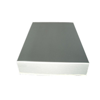 Црна алуминијумска плоча за провјеру алуминијумског газећег слоја у коцкастом облику 
