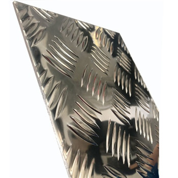 Рељефна дијамантска плоча газећег слоја од алуминијумског узорка 1050 1060 1100 5083 