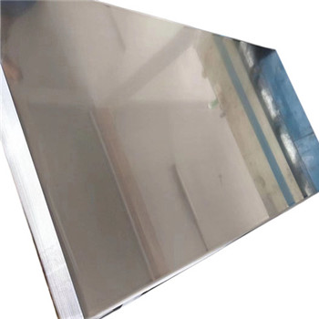 Полирано купатило од алуминијумског сребрног огледала од стакленог лима Облик косог руба 